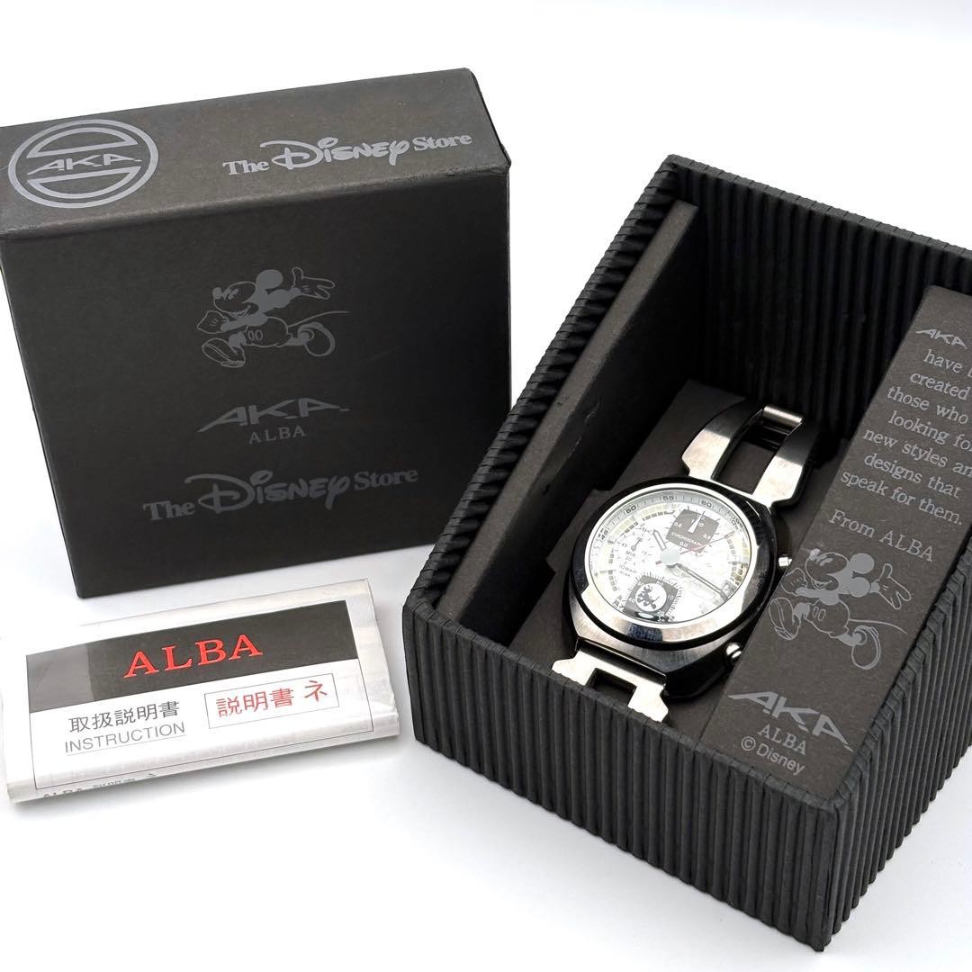 Seiko Alba Disney Mickey Chronograph Watch Limited 2000 1.55in Case 6.69in Wrist
