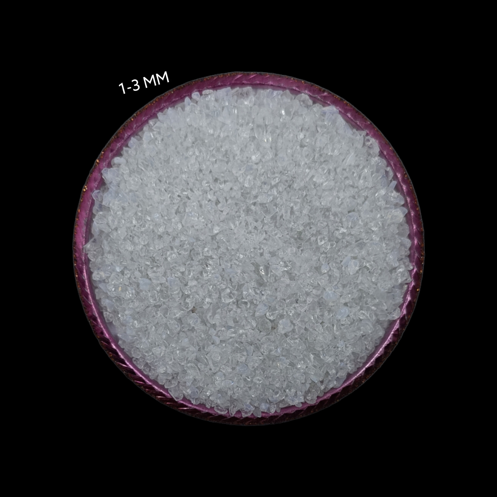 Crushed Gemstone Coarse Powder 75+ Crushed 1-3 MM Healing Stone Woodwork Inlay