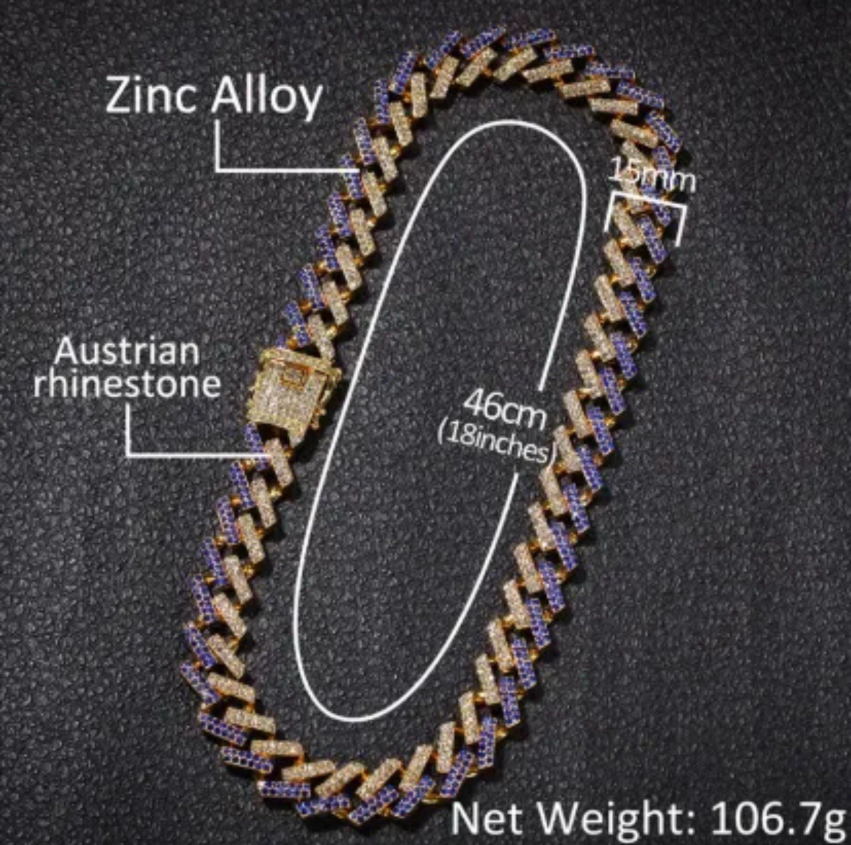 Full Diamond/Rhinestone Chain (Summer Sale)