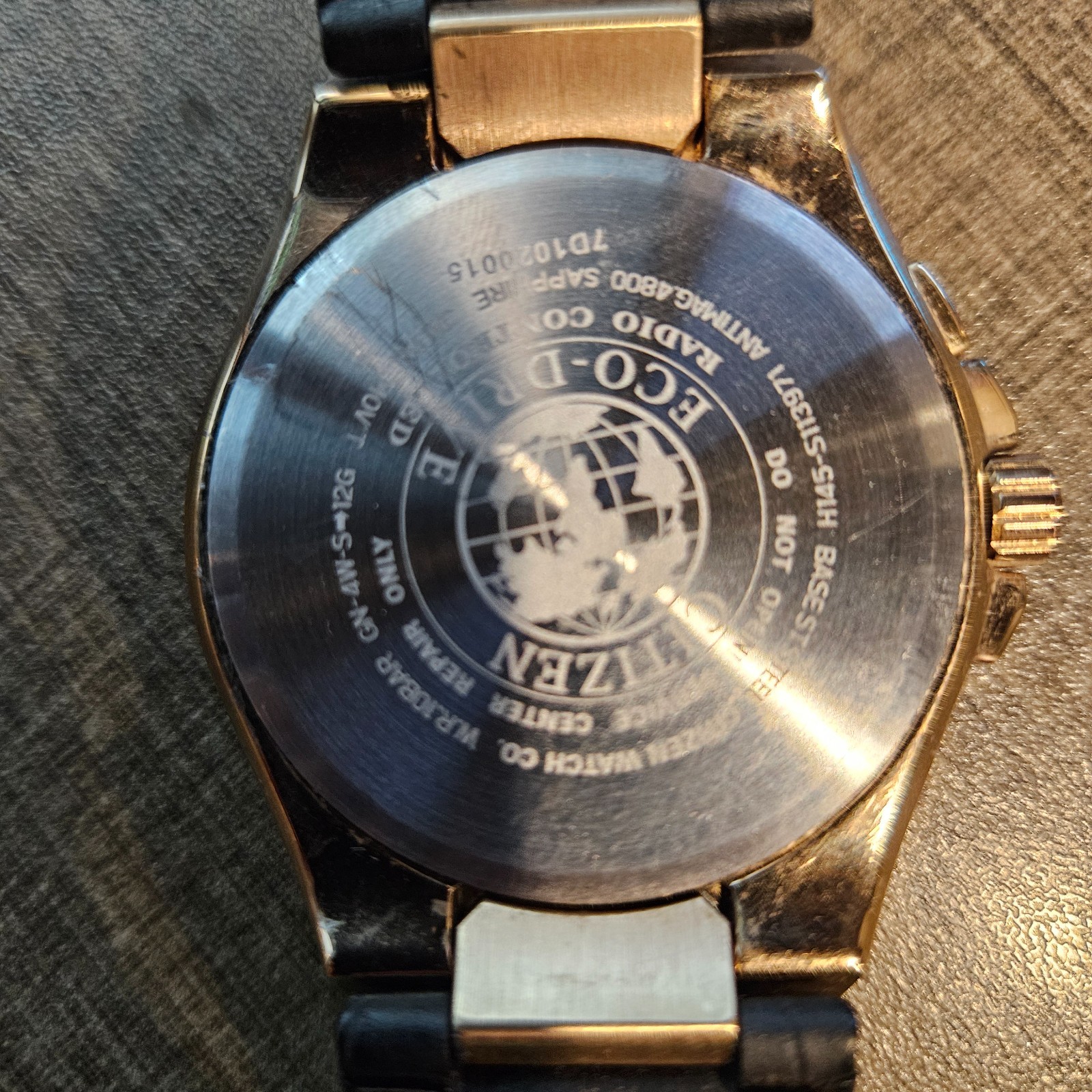 H145-S113971 CITIZEN ECO-DRIVE RADIO CONTROLLED WATCH