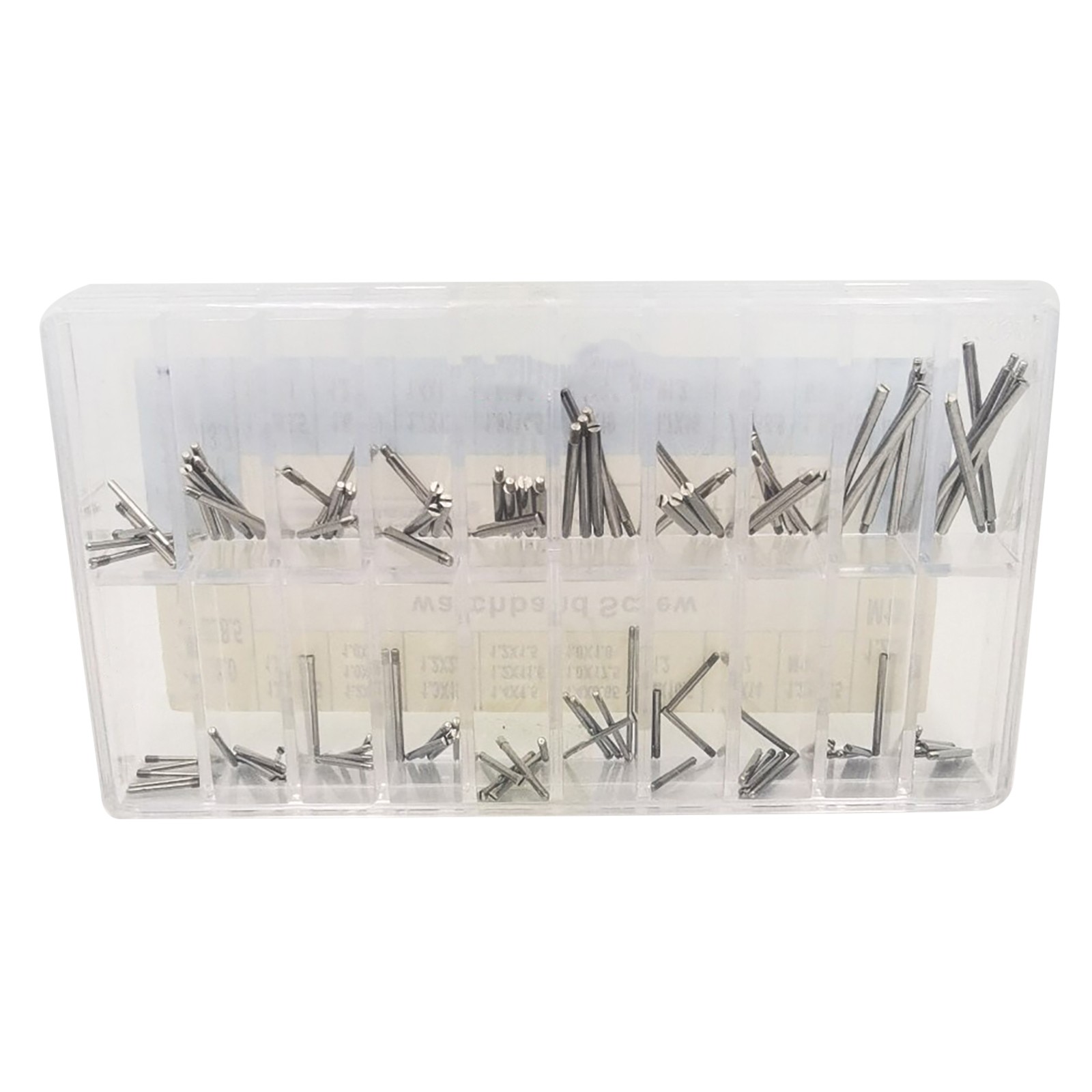 100Pcs 20 Size Stainless Steel Watch Screw Assortment For Rlx Watch Band Strap