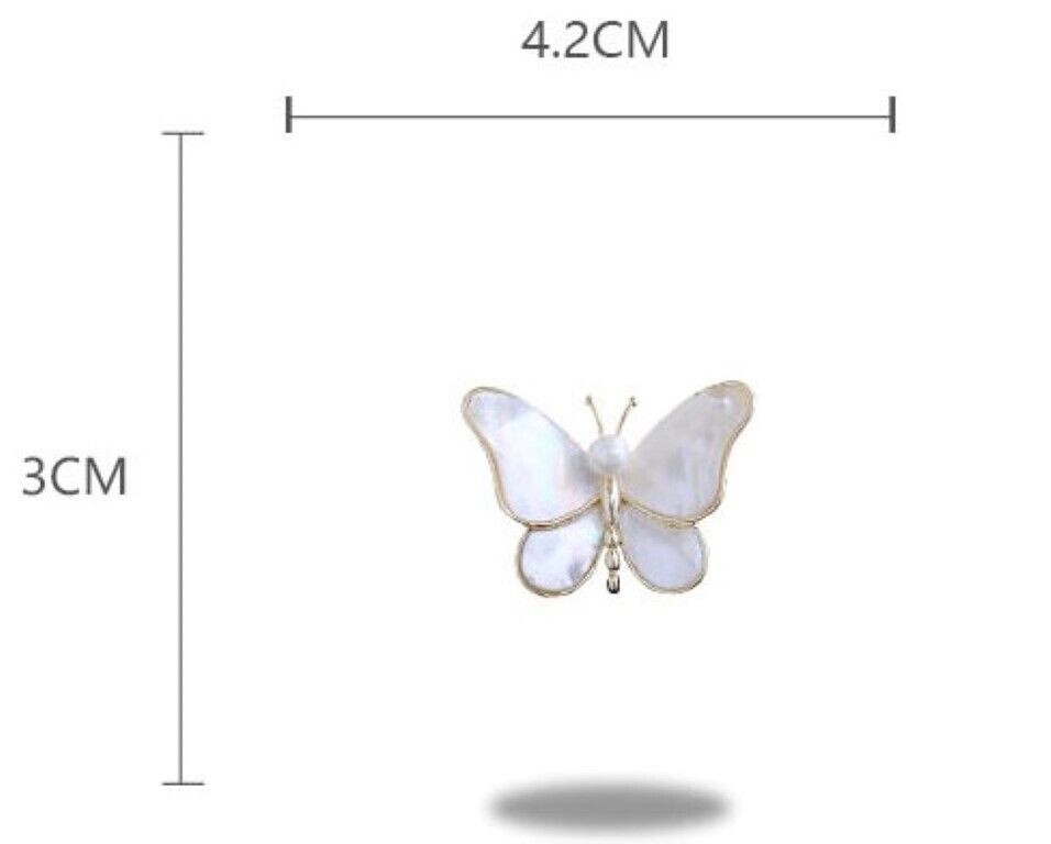 NEW Shell Butterfly Women Fashion Jewelry Gift Wedding Bridal Party