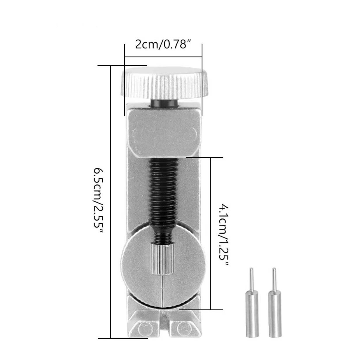 Watch strap and pin repair remover, steel strap adjustment tool