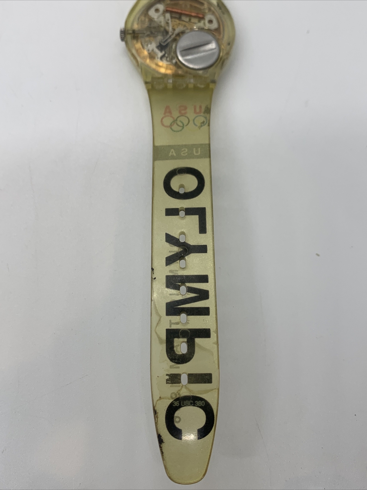 Vintage 1996 Atlanta Olympics USA Team Swatch Watch