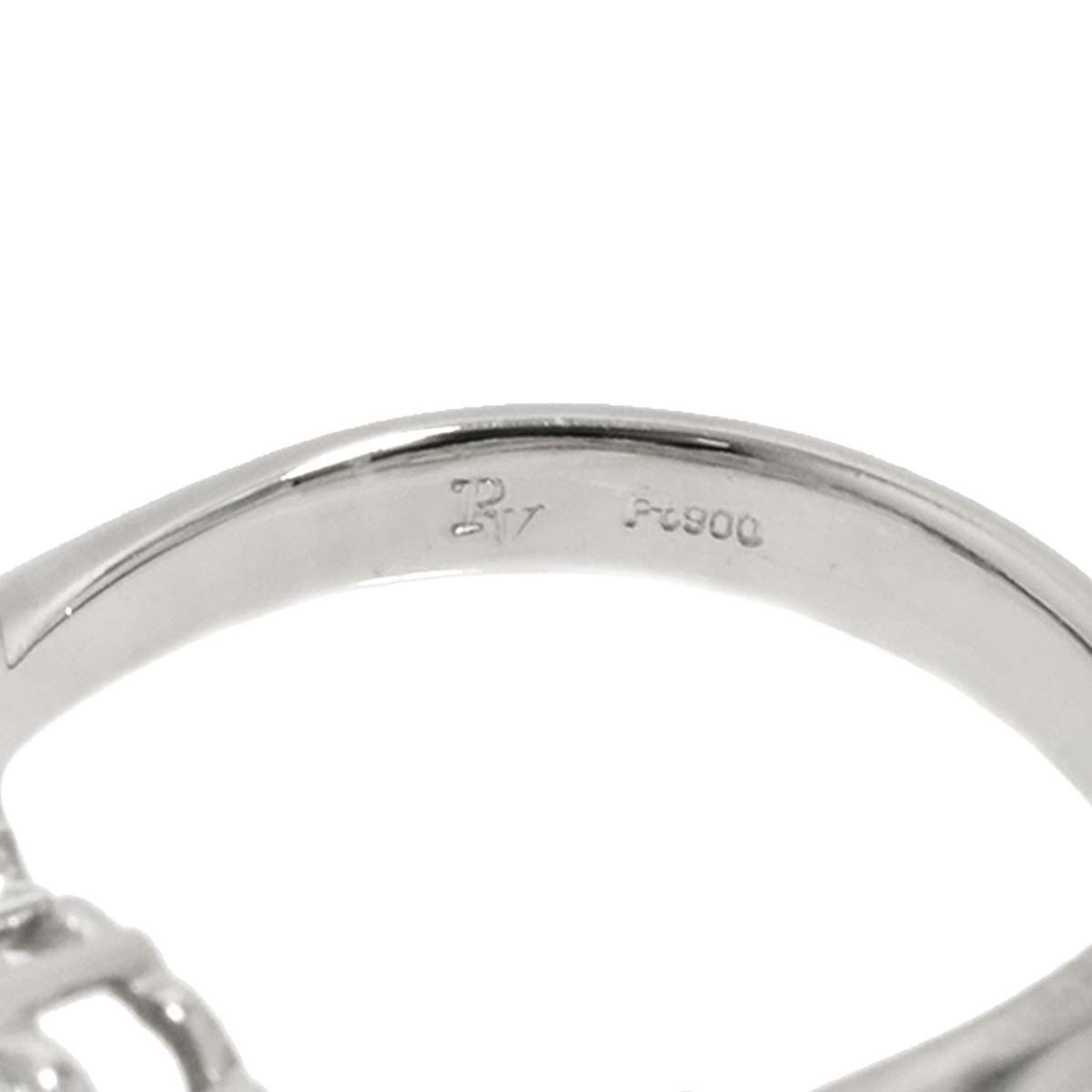Ponte Vecchio Diamond 0.82ct Ring Pt Platinum Size5.5-5.75(US) 90303697
