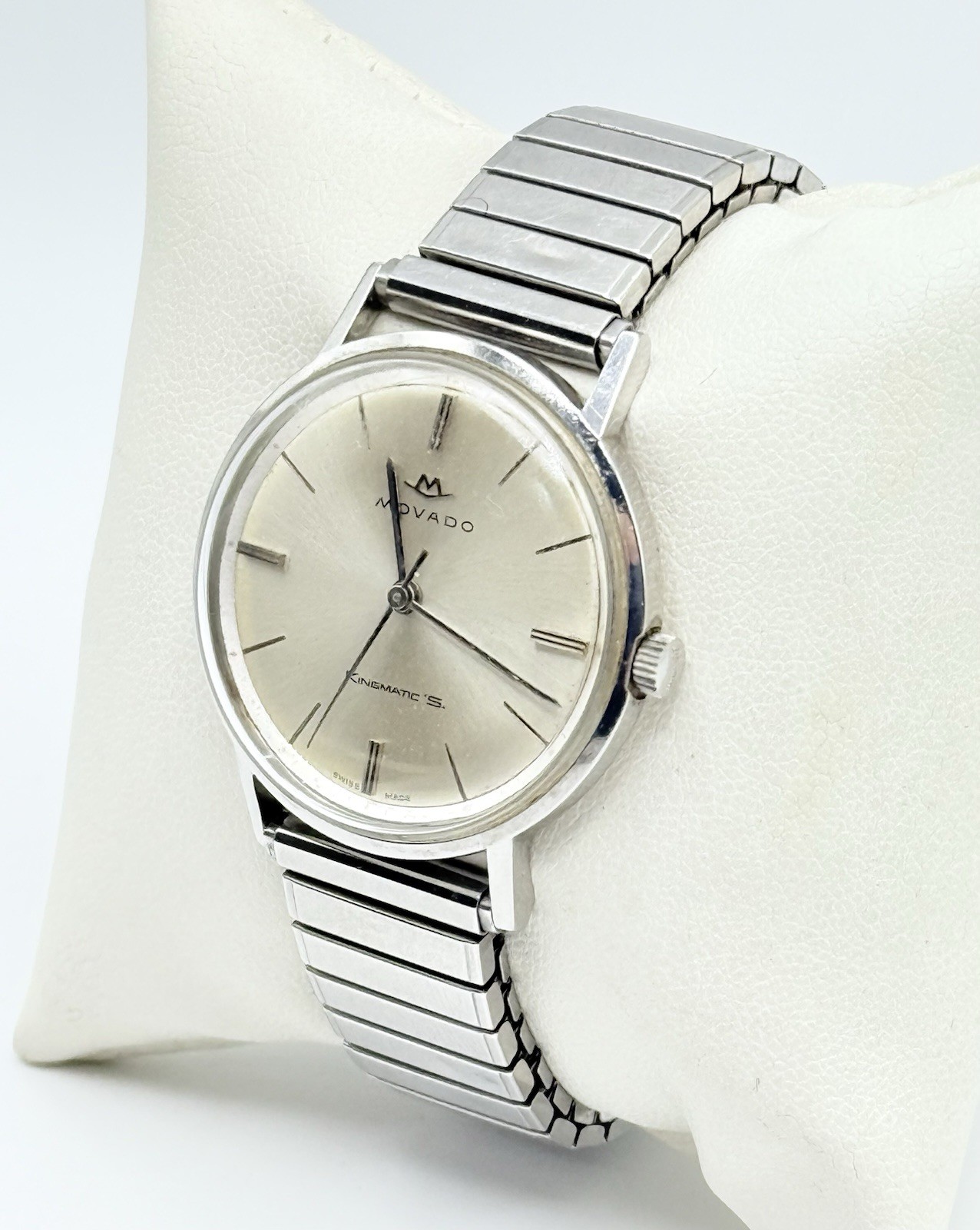 Vintage Movado Kingmatic Sub-Se Men’s Automatic Watch 28 Jewels 34mm