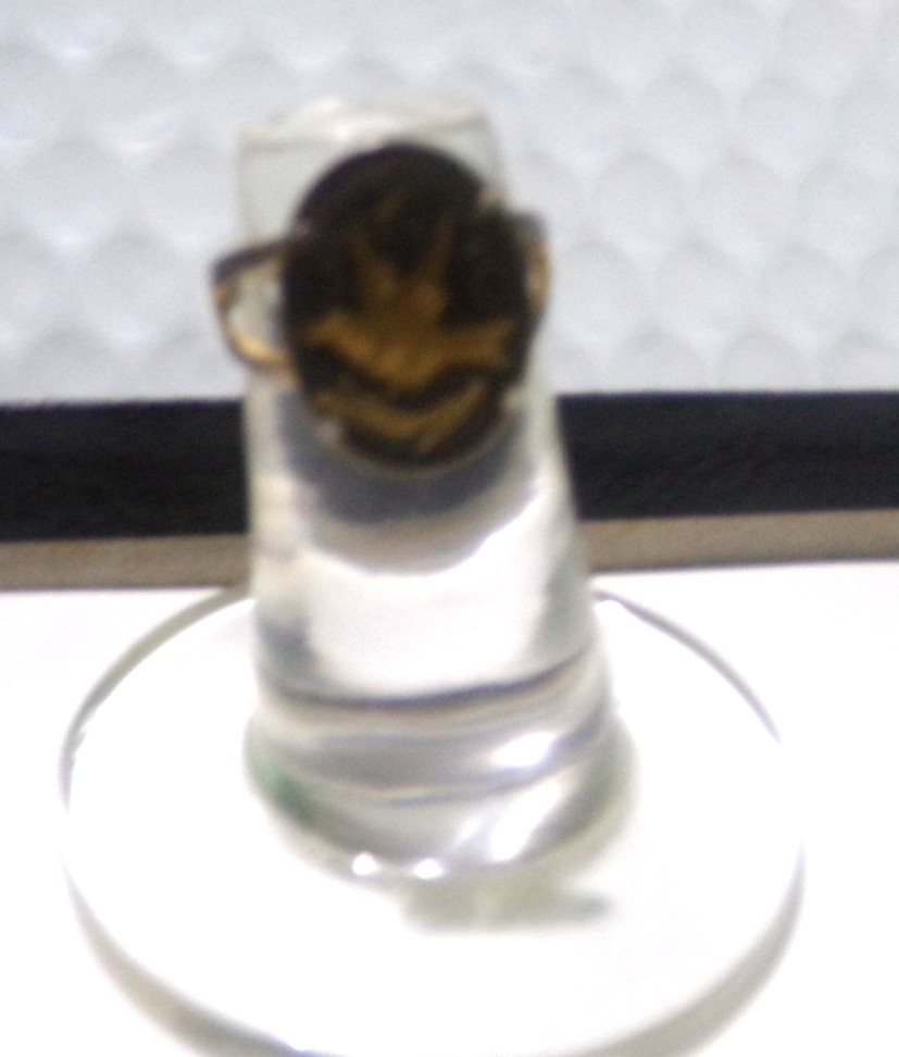 VINTAGE DAMASCENE RING ADJUSTABLE