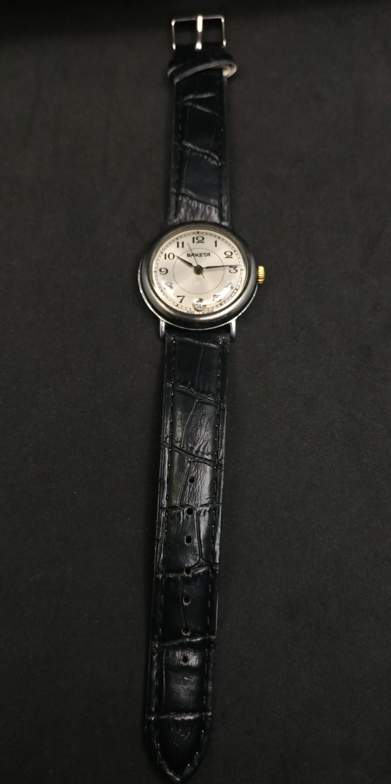 Men’s Dress Vintage USSR Watch Raketa Mechanical 2614.H Russian Retro Soviet ☭