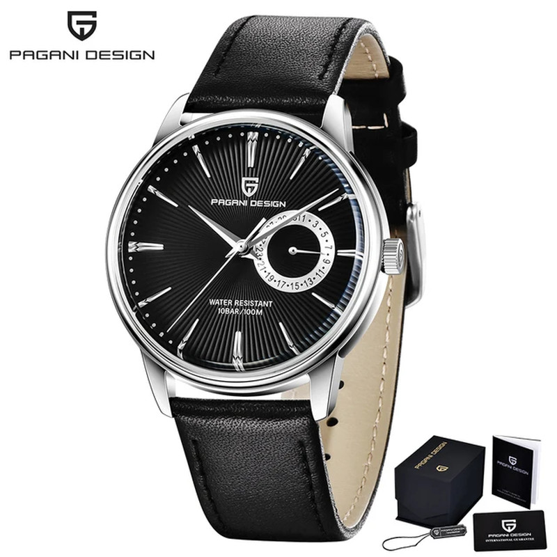 PAGANI DESIGN Men’s Quartz Watch Luxury Waterproof Military Sports Watch