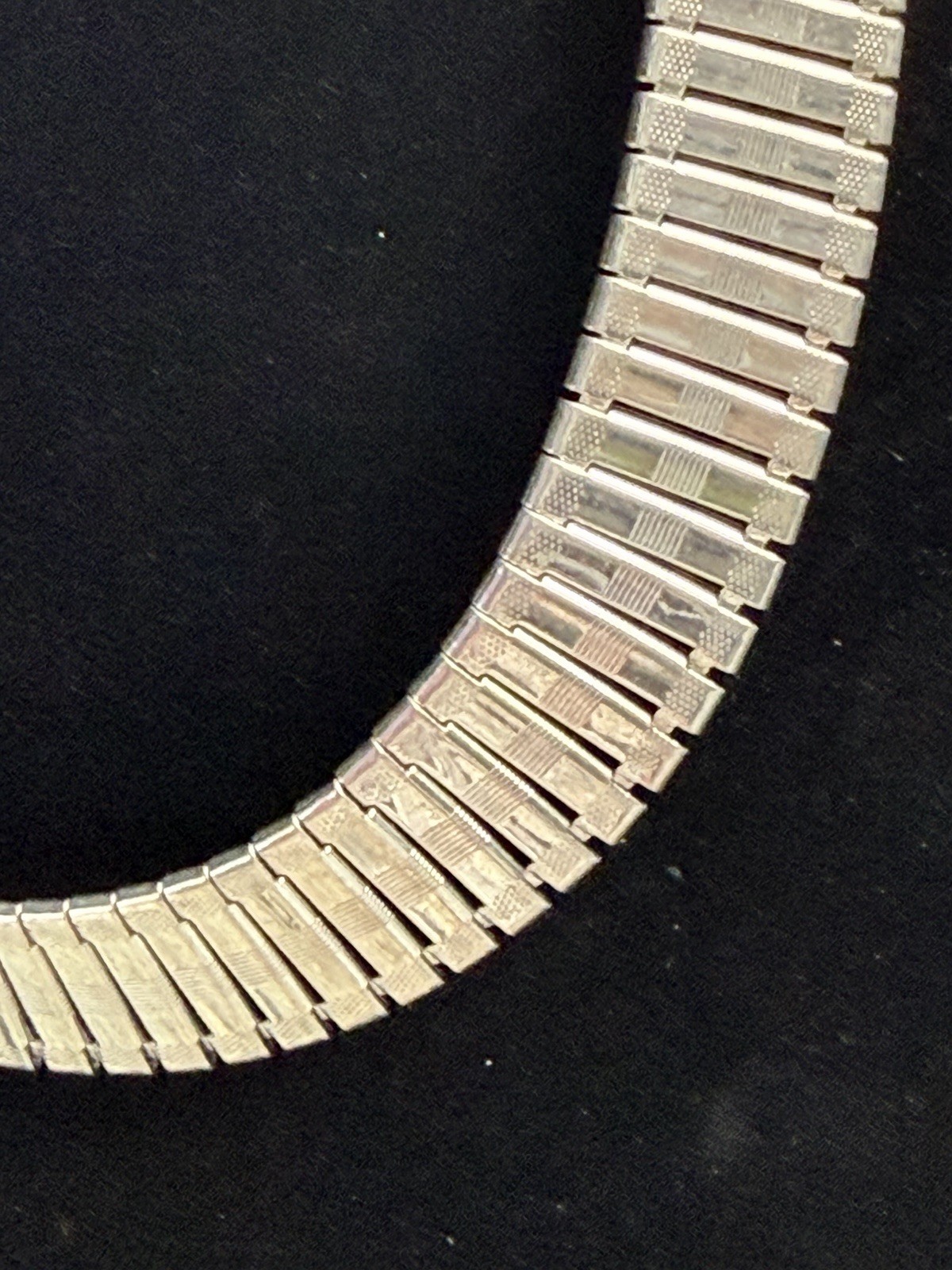Park Lane Silver Tone Cleopatra Style Choker Necklace 14” To 17”