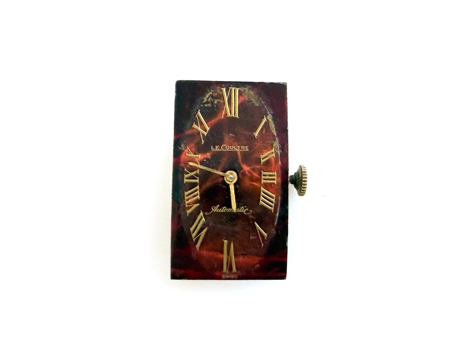 Le Coultre Movement With Colored Dial Needs Work