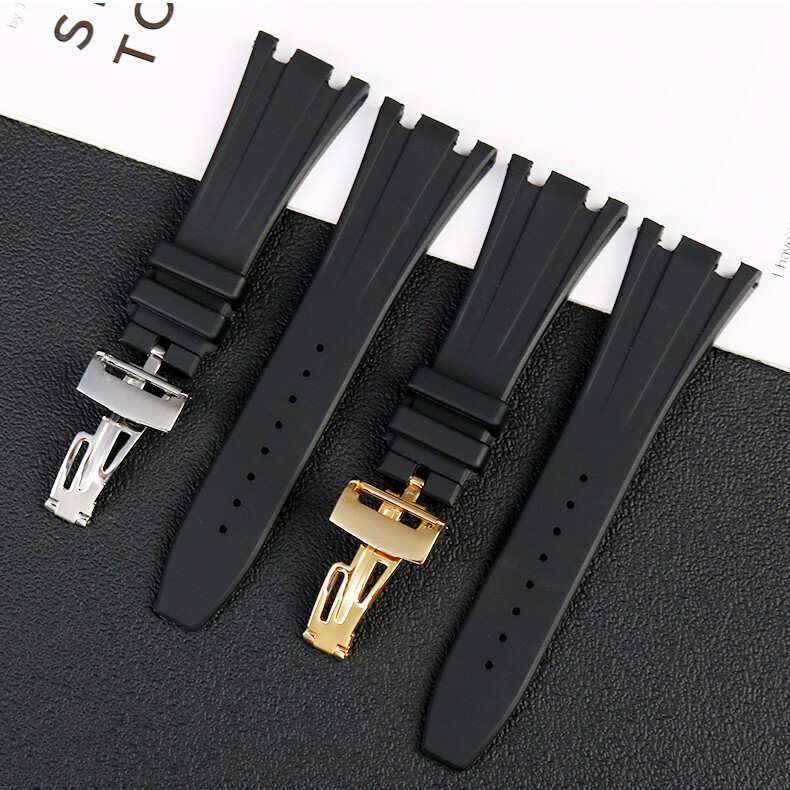 27mm AP Rubber Band for Audemars Piguet Royal Oak Offshore 42mm 15400 Strap