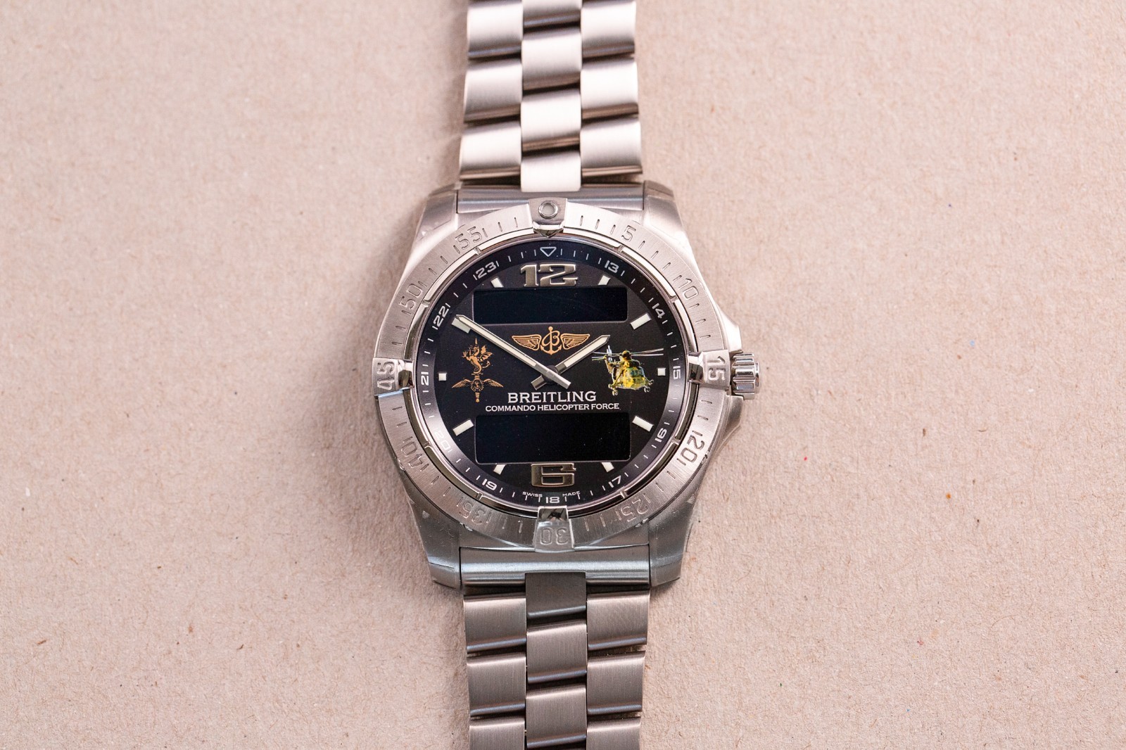 BREITLING Aerospace COMMANDO HELICOPTER FORCE Sea King Military Limited Edition