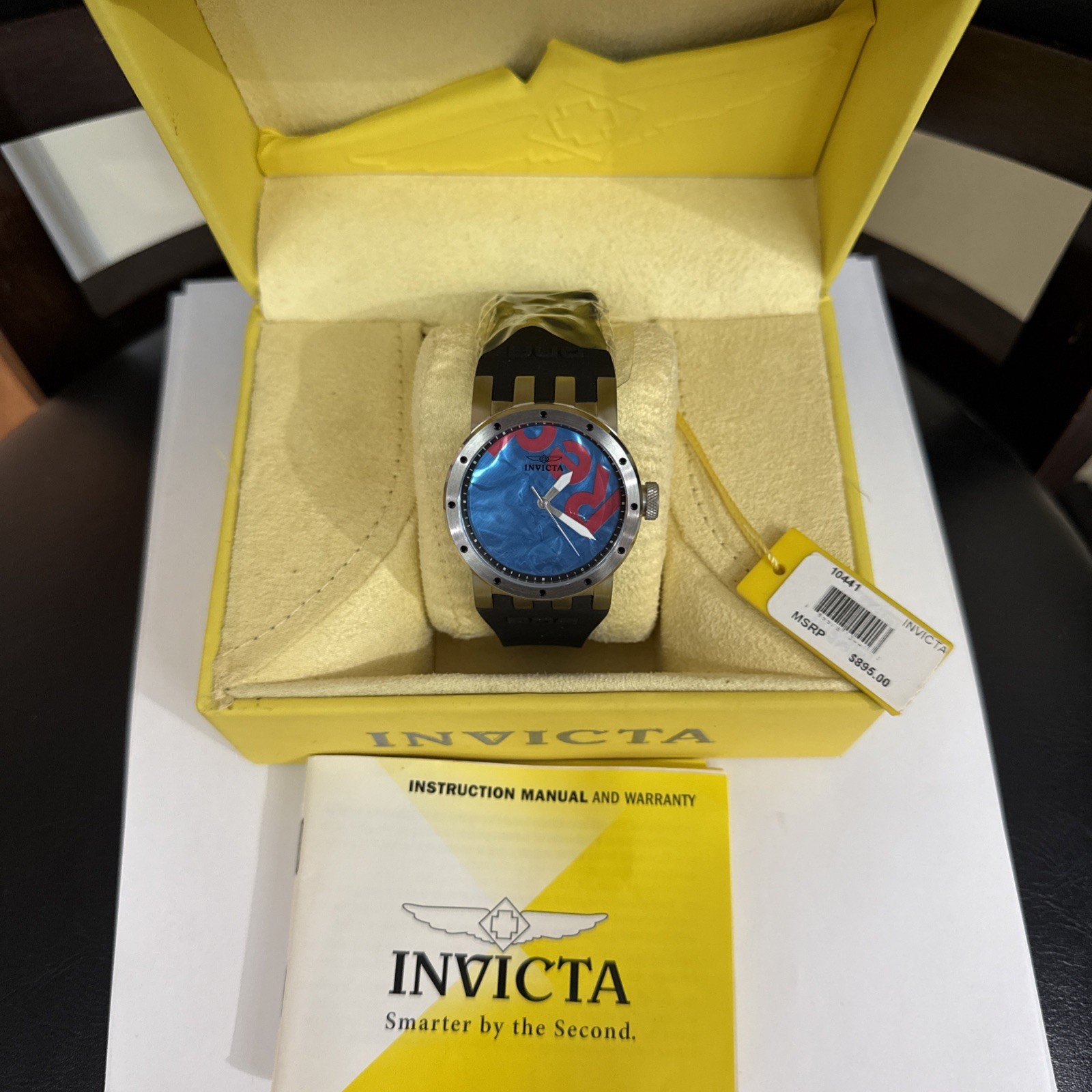 INVICTA DNA RED BULL RECYCLED ART # 10441 Watch New with Box