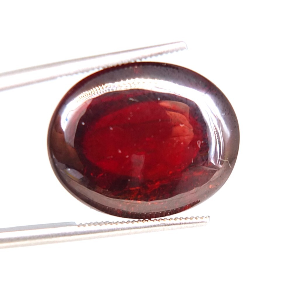 Shola Real 26.75 Ct Natural Deep Red Spessartine / Mandarin Garnet Huge