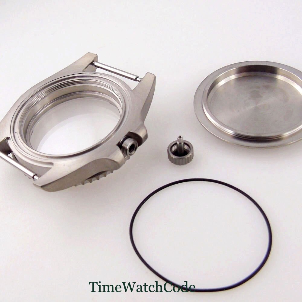 Titanium Watch Case 40mm 200m Waterproof Fit NH35 NH36 ETA2824 PT5000 Movement
