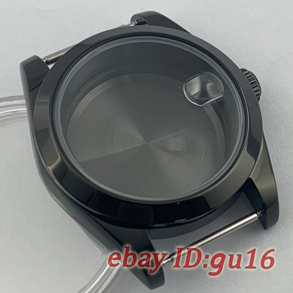 36mm/40mm Sapphire Glass Watch PVD case fit NH35 NH36 ETA 2824/2836 Miyota 8215