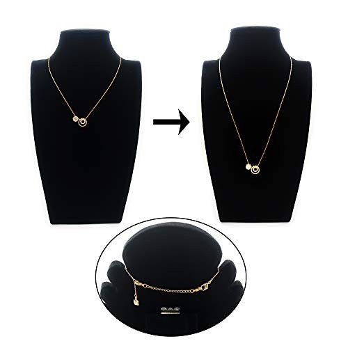 8 Pcs Necklace Extender Gold and Silver Plated Bracelet Extender Extender