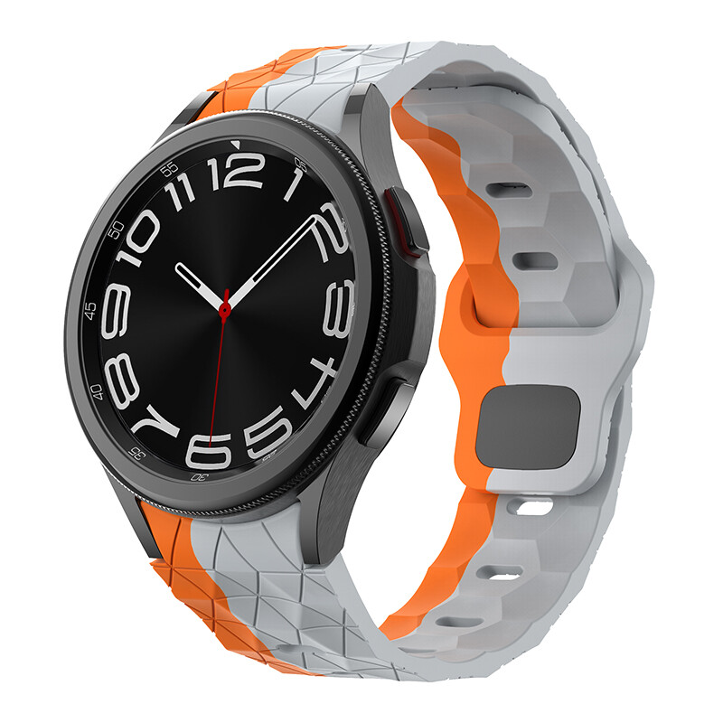 Silicone Sports Band Strap For Samsung Watch 6 4 5 Pro 40/44mm Classic 43/47mm