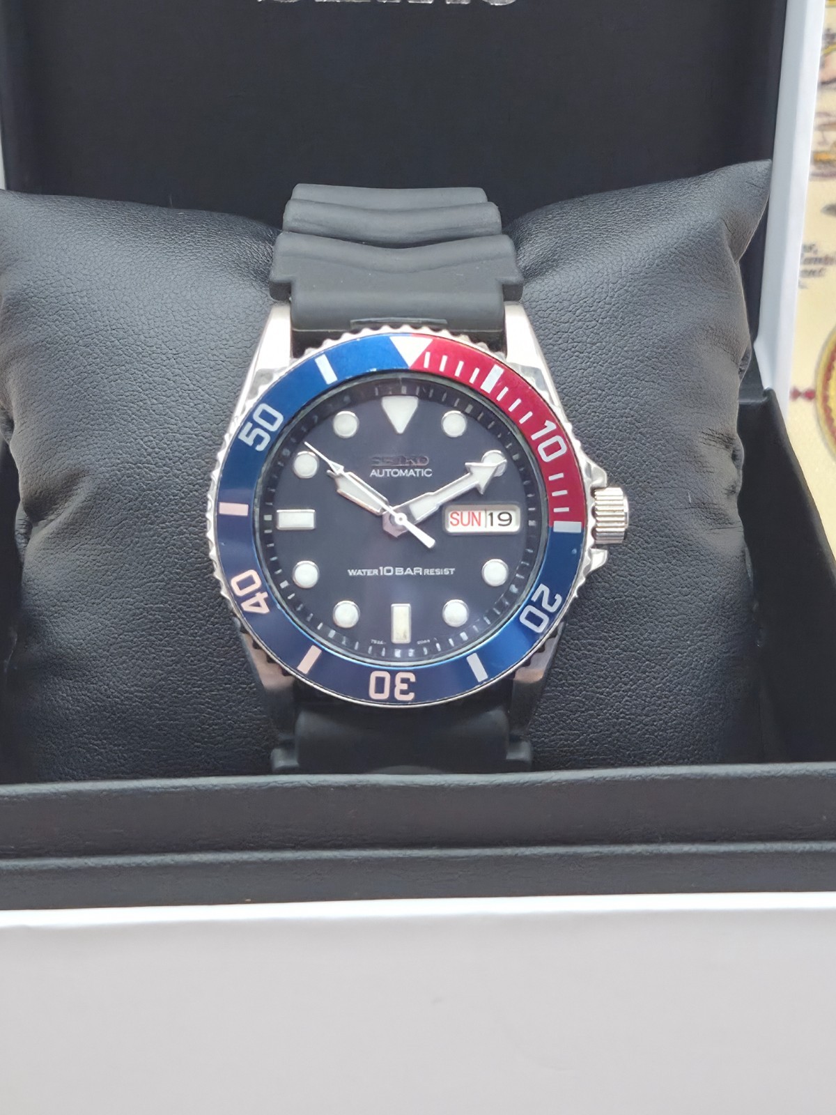Seiko Mens Automatic Watch SKX033 Scuba Diver 100m 7S26-0040 c.November 1997 BOX