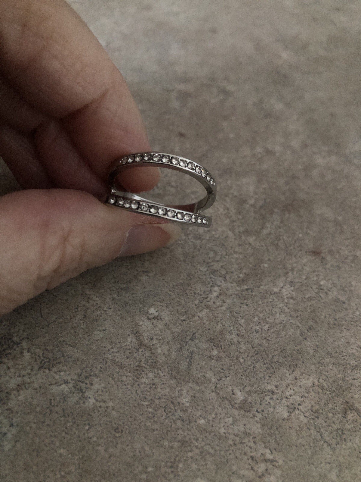 Double Ring Size 9 EUC