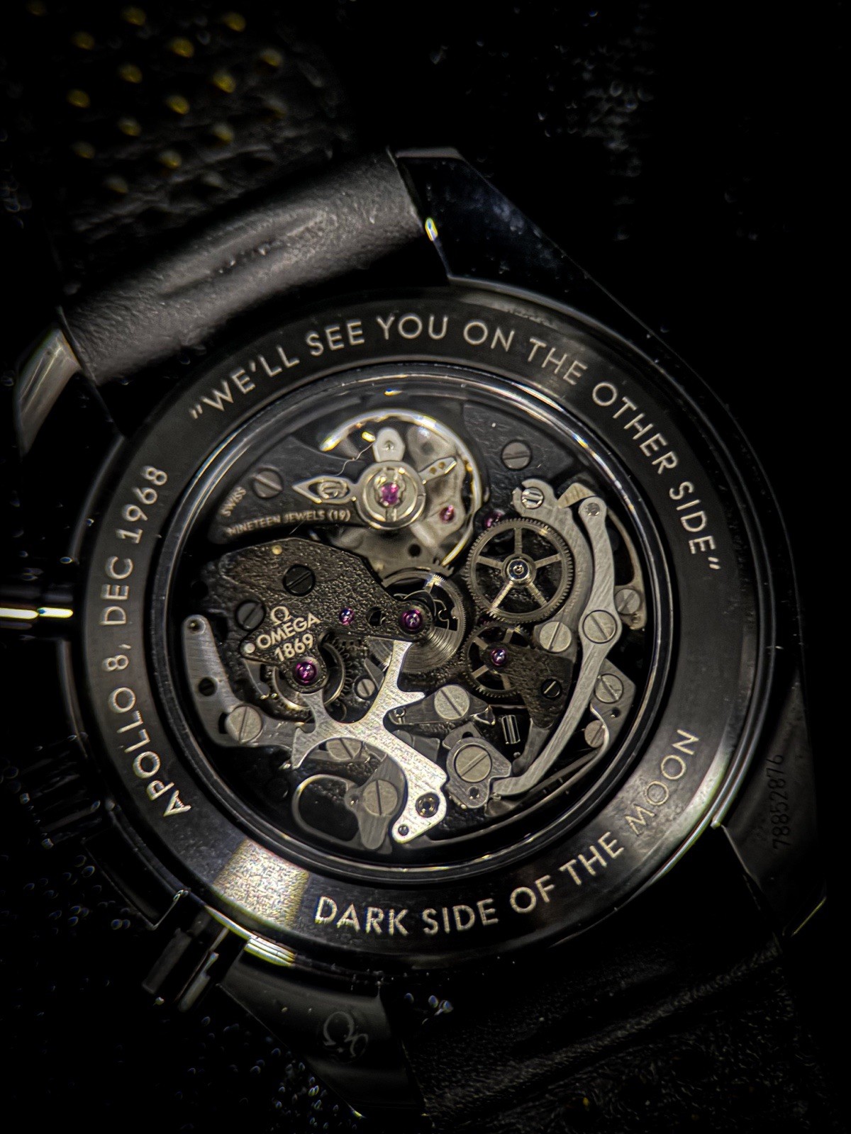 2024 OMEGA Speedmaster Dark Side of the Moon Apollo 8 44.25mm with Box/Papers