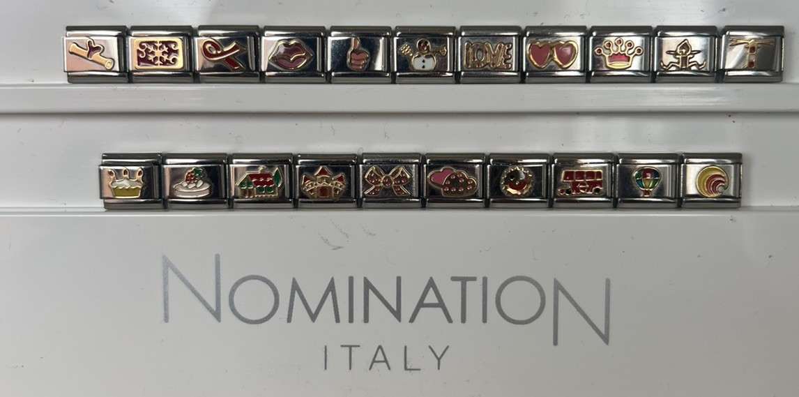 Genuine Nomination Charm – Enamel – Multi Listing You Choose