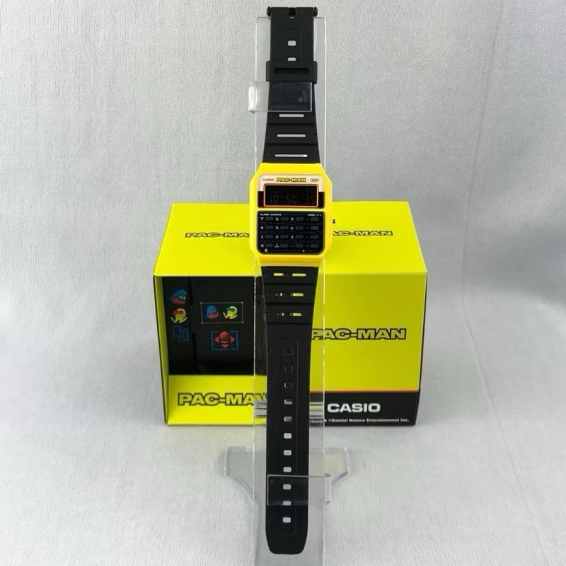 Casio 50th Anniversary X PAC-MAN 45th Anniversary Limited CA-53WPC-1B