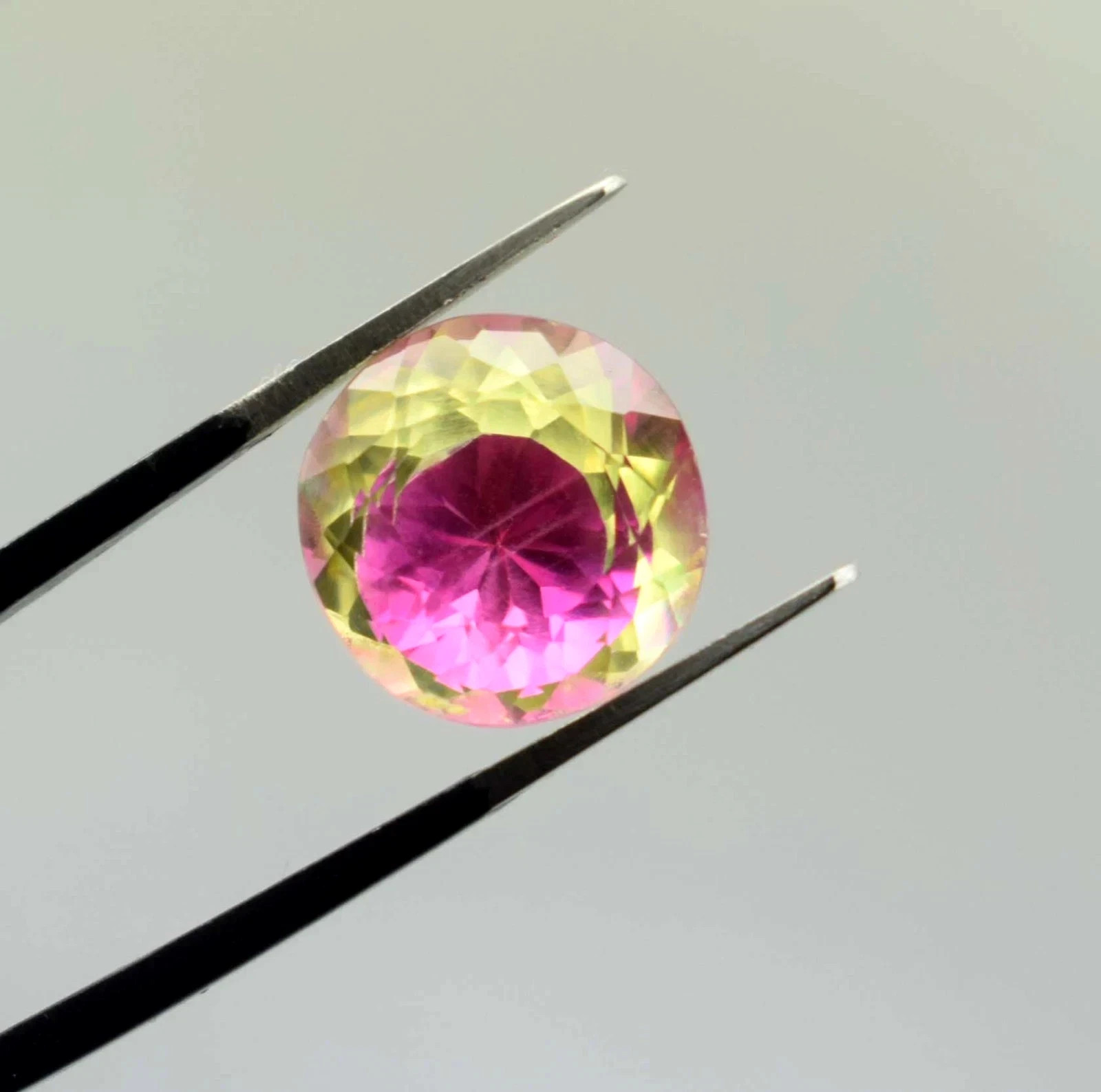 AAA 11.18 Ct Exquisite Certified Natural Pitambari Sapphire Loose Round Gemstone