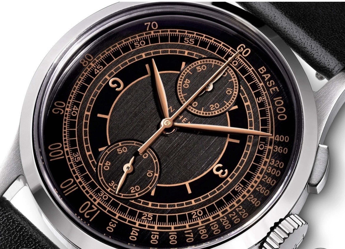 DAN HENRY 1937 Gilt Dress Chronograph