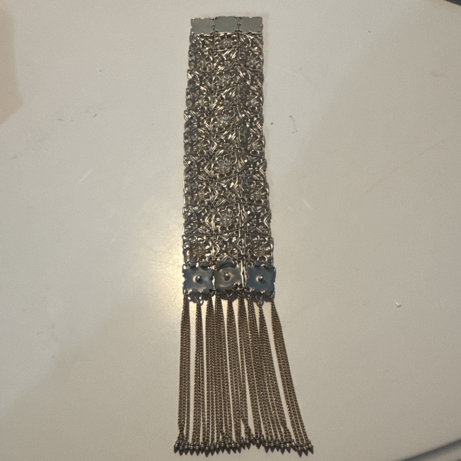 Kendra Scott Bracelet Goldtone Gorgeous Cuff 2” Wide X 7” Long