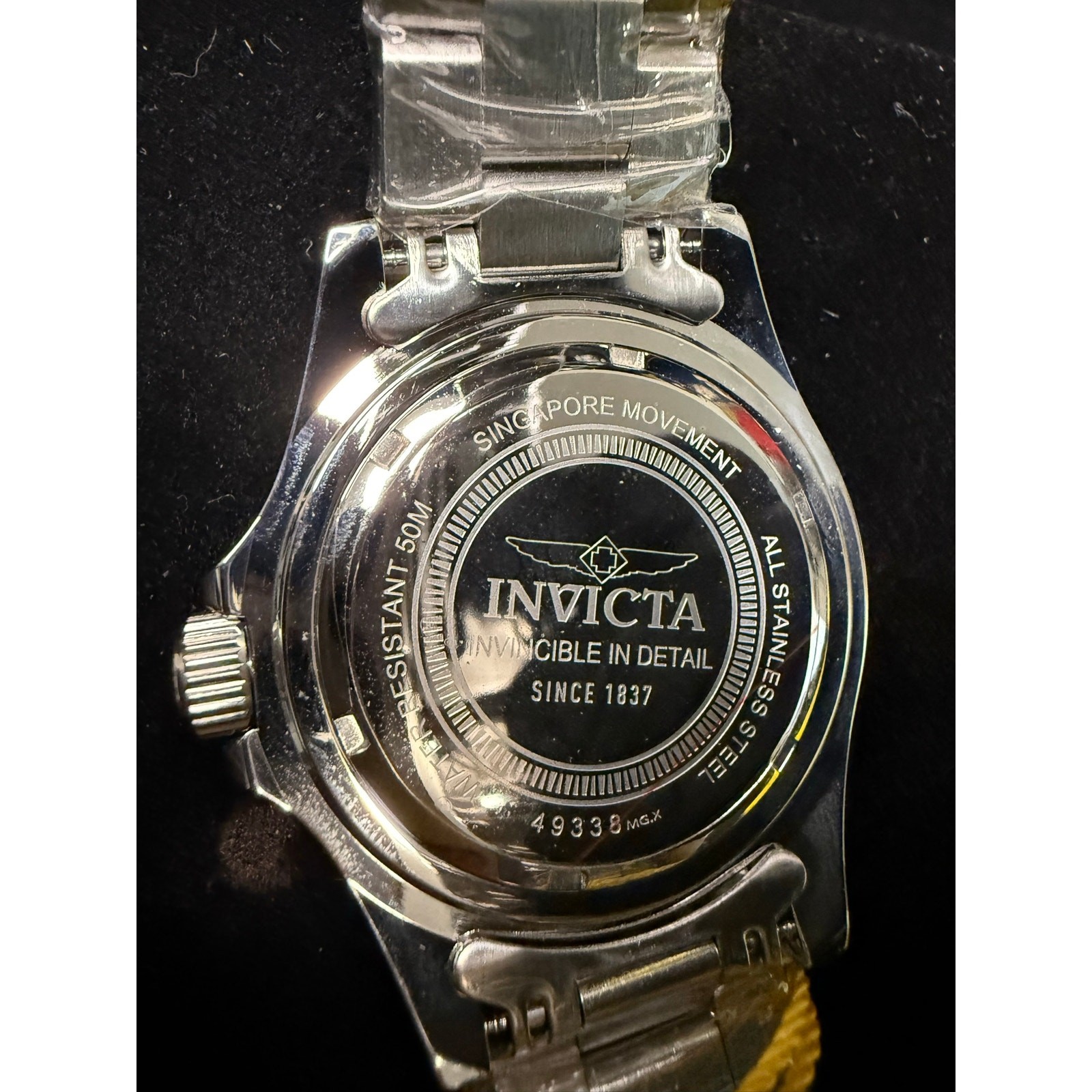 Invicta Specialty Rowan Men’s Watch 40mm, Steel Green, Black Dial. New! 49338