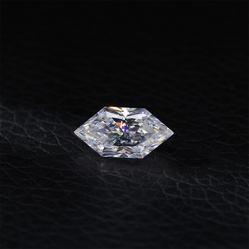 D Colorless Dutch Marquise Cut 1.00 to 10.00 Ct Moissanite VVS1 Engagement Ring