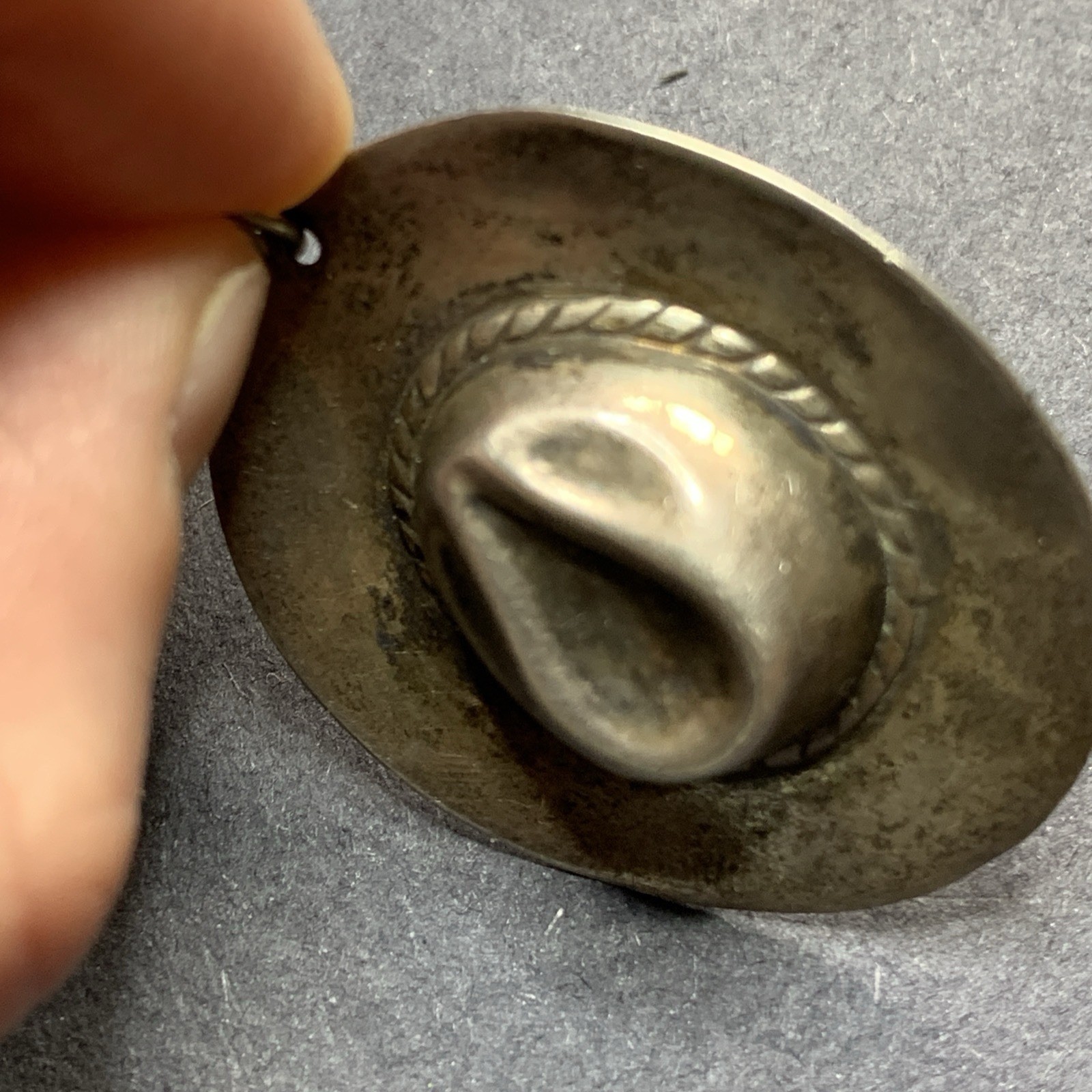STERLING SILVER 925 Lot Necklace Pendant SS36 Cowboy Hat Country Mexico