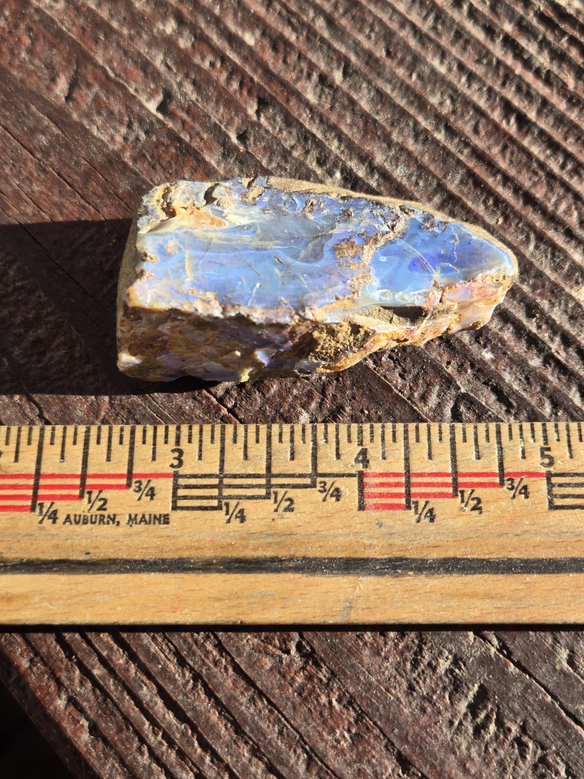 Opal Specimen rough as found 42 grams
