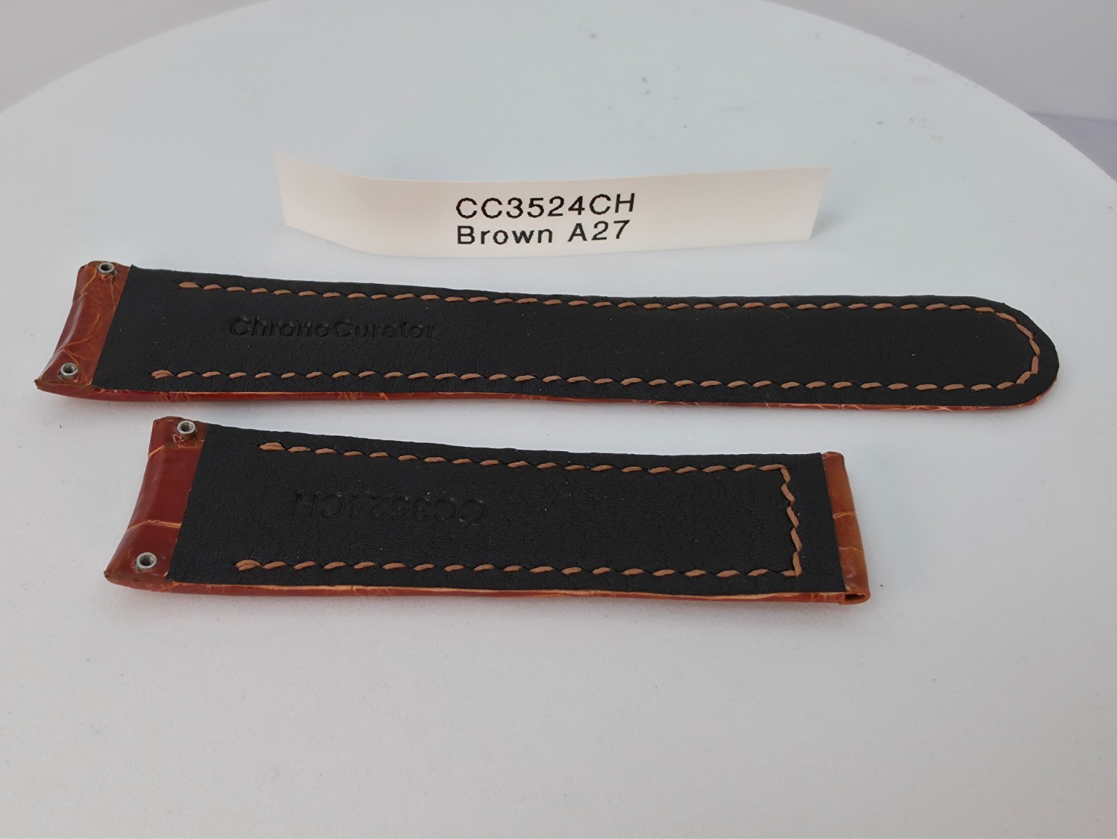 Ebel 3524CH Alligator replacement straps 1911 Senior Chrono, Discovery