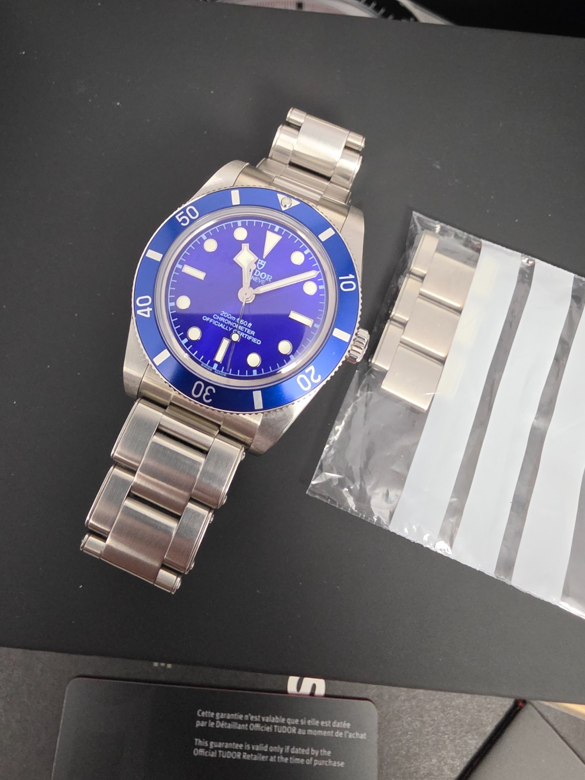 TUDOR BLACK BAY 54 BLUE – REF. M79000B – 37MM – FULL SET – MAY 2026