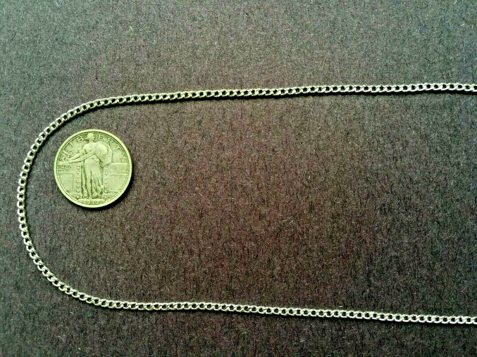 Men’s Stainless Steel Silver Necklace Chain 27 inch, 3MM Choker Chain Jewelry
