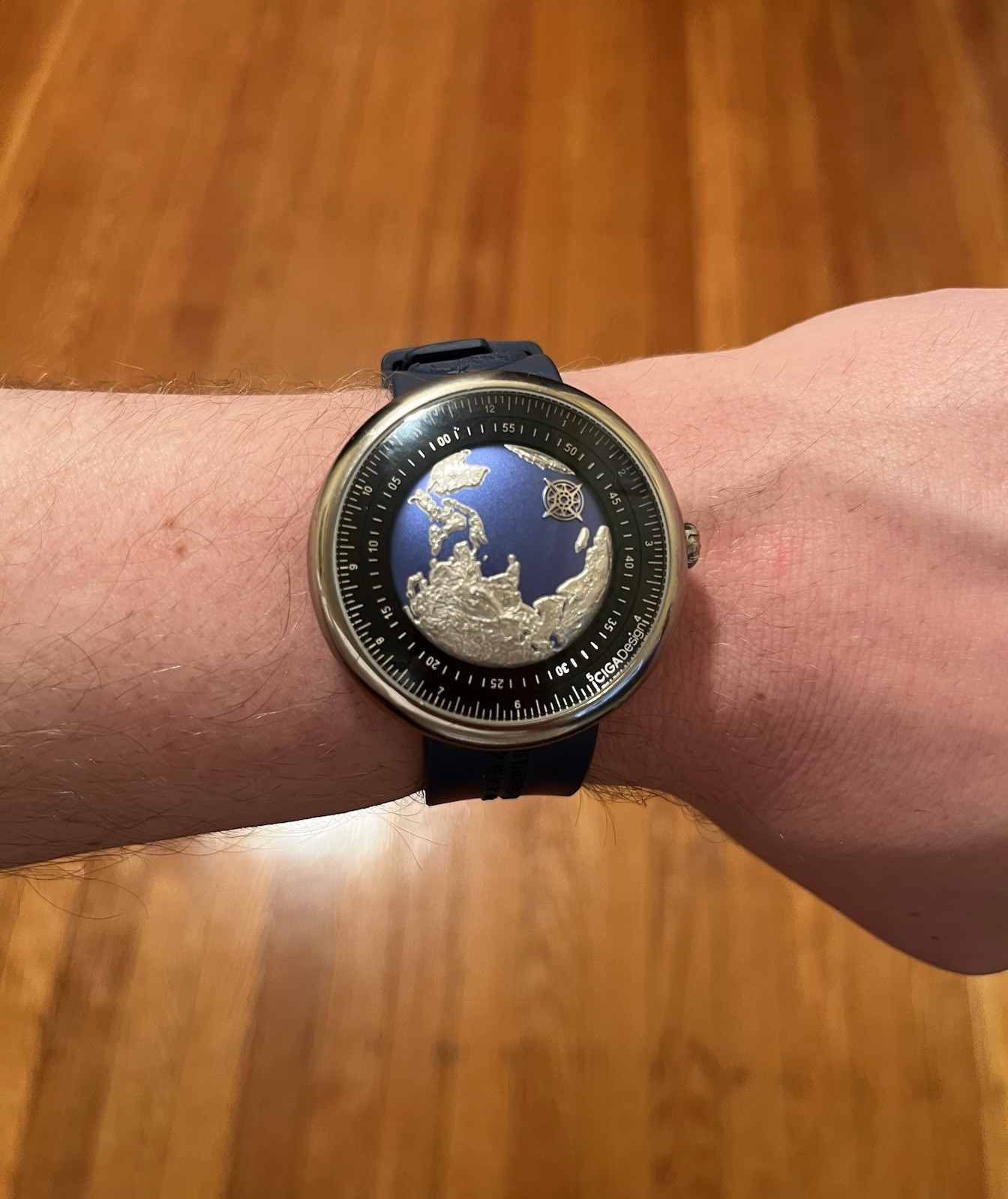 Ciga Design Blue Planet World Earth Day Edition. Titanium Case, Good condition.