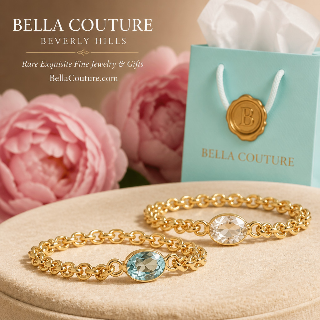 $549 NEW BC® 18K YELLOW GOLD TURQUOISE DIAMOND ROSE CUT VTG CHAIN 750 BRACELET