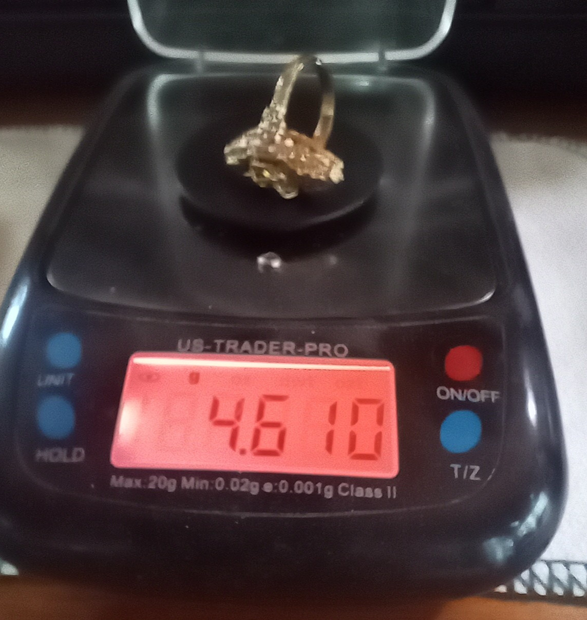 10/12k GOLD RING VTG Landstrom’s TRI COLOR Black Hills Gold sz 5.25 PRISTINE
