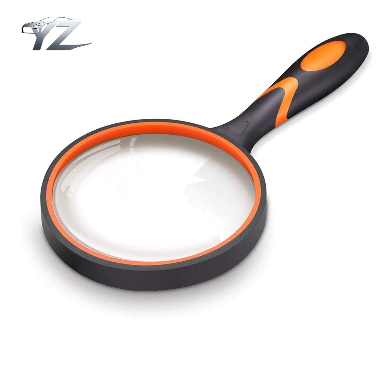 50MM Large 10X Handheld Magnifying Glass Reading Magnifier for Seniors & Kids