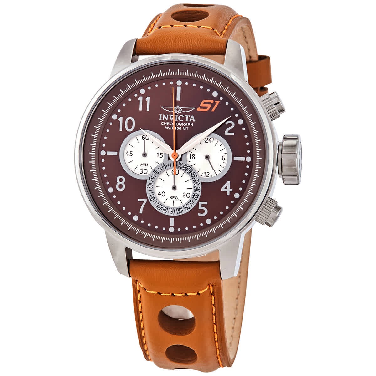 Invicta S1 Rally Chronograph Quartz Brown Dial Men’s Watch 16015