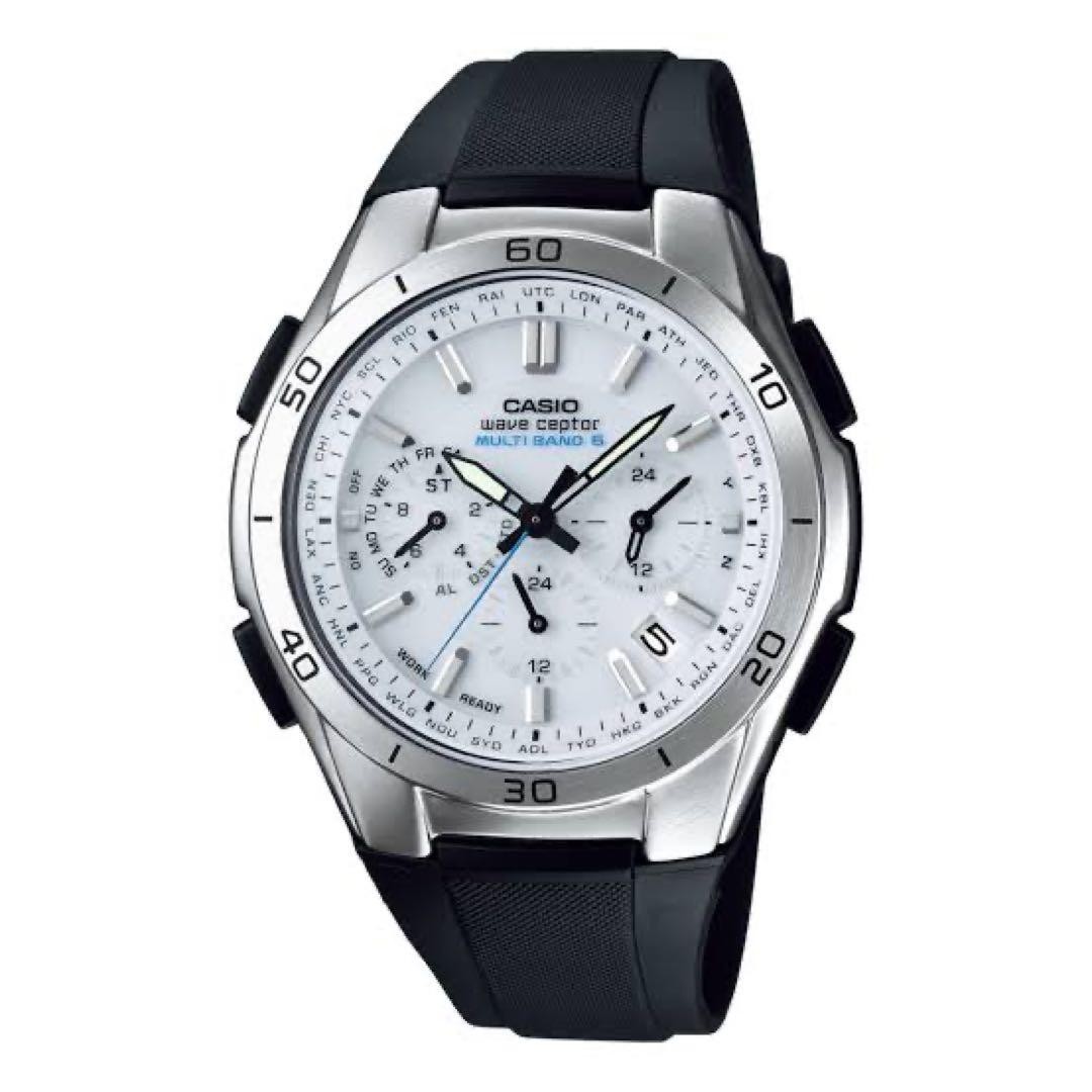 Radio controlled solar Brand new CASIO wristwatch white