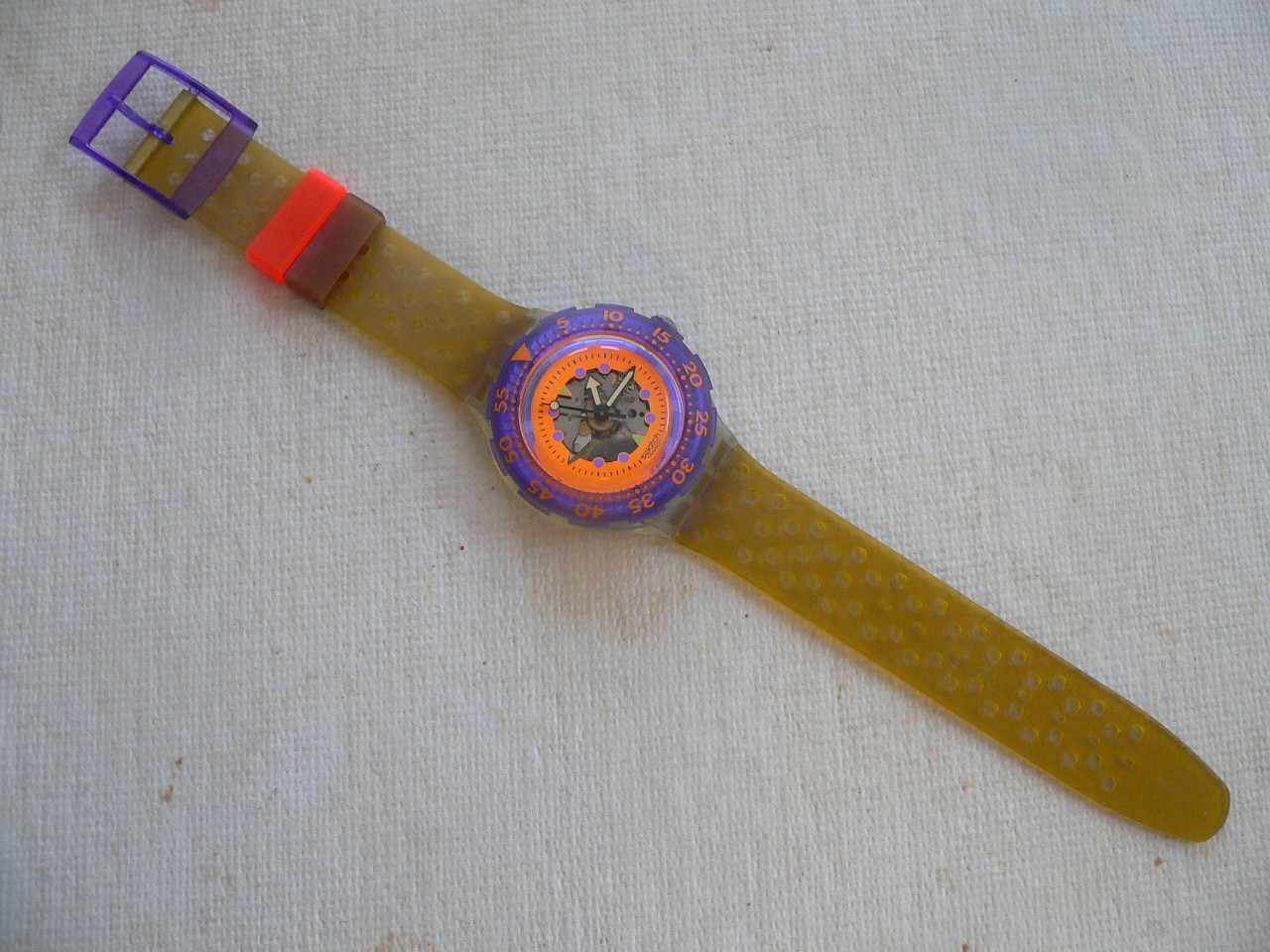 1991 Scuba 200 Swatch watch variation HYPPOCAMPUS SDK103