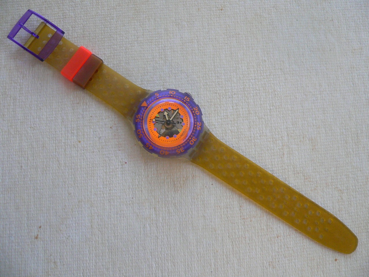 1991 Scuba 200 Swatch watch variation HYPPOCAMPUS SDK103