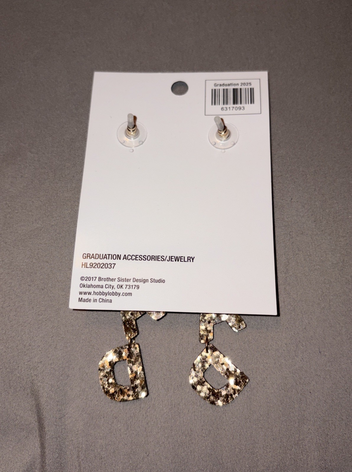 Graduation “Grad” Earrings 2026 High School College