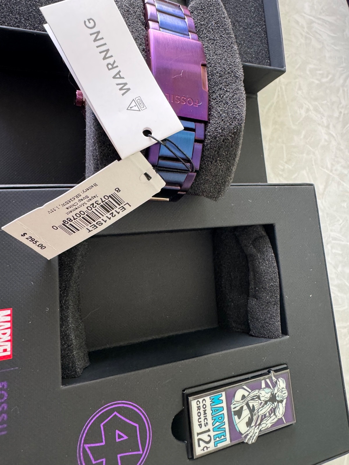 Fossil X Marvel Fantastic Four Galactus Limited Edition 107/683.