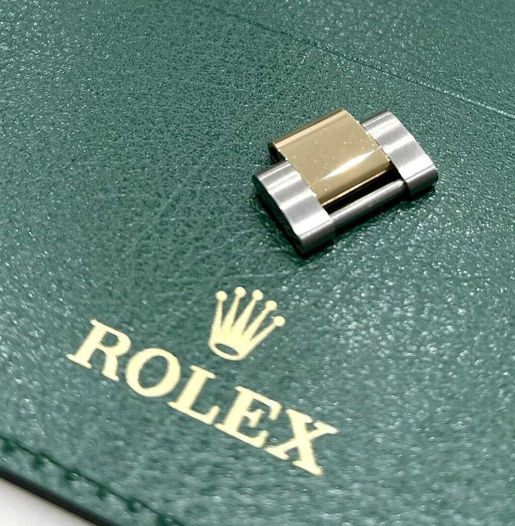 OEM Rolex Sky Dweller 326933 17mm Oyster Link 18k Y Gold SS Sea Dweller 126603