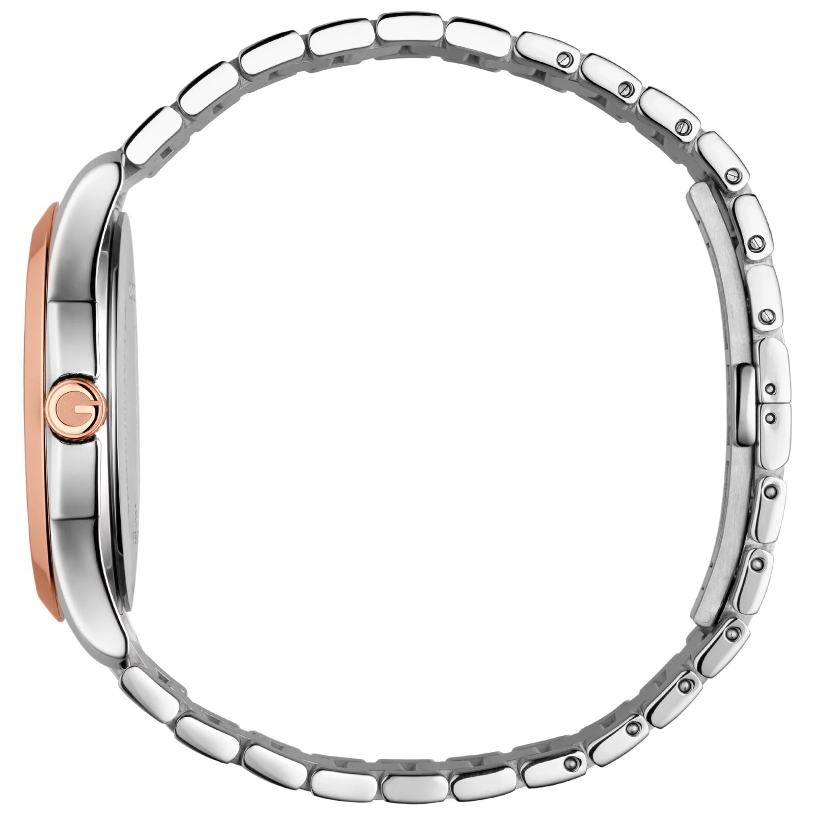 $1025 MSRP | Gucci Men’s G-Timeless Grey Dial Two-Tone Watch – YA126446